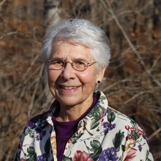 Headshot of Joyce Rupp, bestselling Christian writer and spiritual midwife.